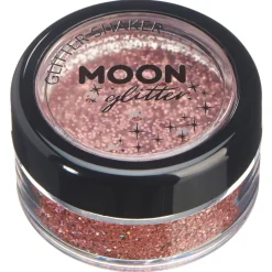 SALE Moon Creations Glitzer-Schminkstreu holographisch, fein, 5g, rose-gold