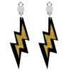 SALE Ohrringe Blizz / Blitz, Gold, 1 Paar
