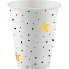 SALE Papp-Becher Hello Baby, ca. 250ml, 8 Stück
