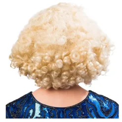 SALE Perücke Damen Kurzhaar Bob Pagenkopf mit Locken, Charlston 20er, Flirty Flapper, blond