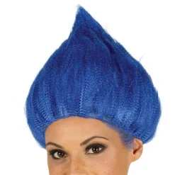 SALE Perücke Zwerg blau