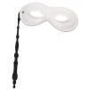SALE Qualitäts-Maske Lorgnette, weiß