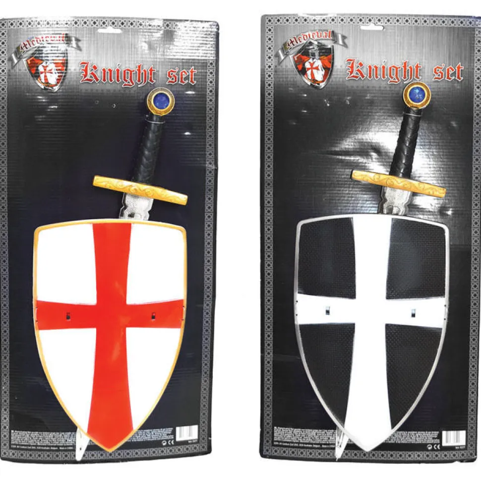 SALE Ritter-Set, Schwert & Schild, sortiert