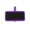 SALE Schiefertafel mit Klammer violett 4x2 cm, 12 Stück