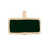 SALE Schiefertafel mit Klammer natur, 4x2 cm, 12 Stück