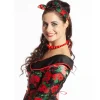 SALE Stirnband Rosen mit Schleife