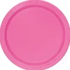SALE Teller aus Pappe, 8 Stück, Größe ca. 23cm, pink, Premiumqualität ohne Plastik