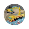 SALE Teller Baustelle, Ø 23 cm, 8 Stück