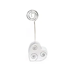 SALE Tischkarten-Halterung Herz, 10,8 cm