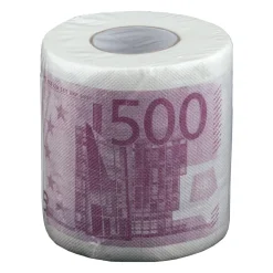 SALE Toilettenpapier Euroscheine, 1 Rolle