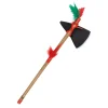 SALE Tomahawk Indianer mit Federn, 38 cm