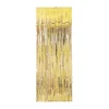 SALE Vorhang Lametta Metallic gold, 240 x 92 cm