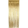 SALE Vorhang Lametta Metallic gold, 244 x 91 cm