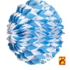 SALE Wabenball Bayern Rauten, ø 28 cm, Bayrische Dekoration, Bayrisches Fest, Blau-Weiß