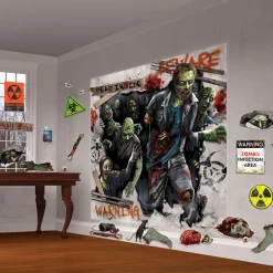 SALE Wand-Deko-Set Zombie, 32-teilig