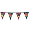 SALE Wimpelkette 80er Party, 6m