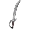Säbel Pirat, silber, 53 cm