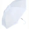 Schirm mit Rüschen, weiß Ø ca. 70 cm