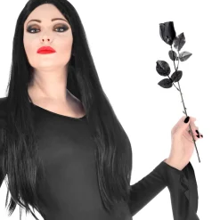 Schwarze Rose, 44 cm