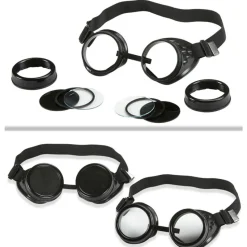 Schweißerbrille, mit austauschbaren Gläsern