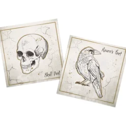Servietten Creepy Curiosities, 33 x 33 cm, 20 Stück