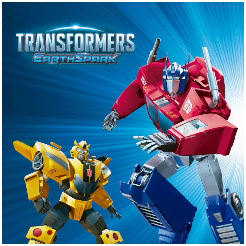 Servietten Transformers, 33 x 33 cm, 20 Stück