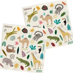 Servietten Zoo Party, 33 x 33 cm, 20 Stück