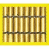 Silvester Knallbonbon 22 cm, 8 Stück, Gold