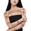 Smiffys Make-Up FX, Satanistische Tattoobilder