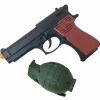Soldaten-Set, Pistole & Granate