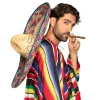 Sombrero Enrique mit Stickerei, Mosaikmuster