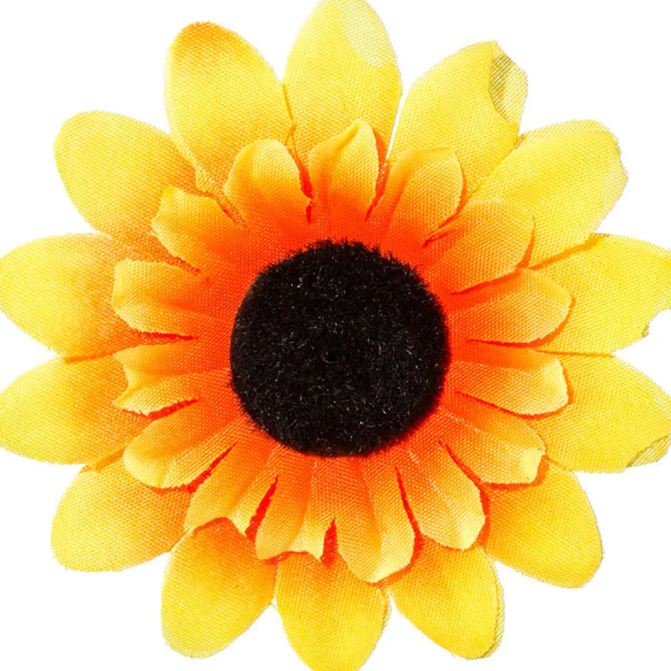 Sonnenblume mit Anstecknadel, Ø 3-4 cm