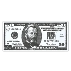 Spielgeld Dollar-Scheine, 100 Stück
