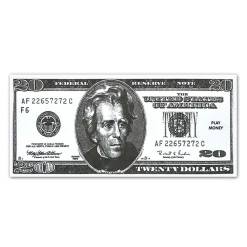 Spielgeld Dollar-Scheine, 100 Stück