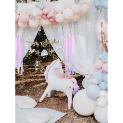 Stehender Folienballon Einhorn - 95 × 86 cm