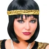Stirnband aus Pailletten, gold