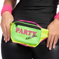 Tasche 80er Bauchtasche, neonfarben