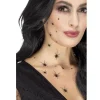 Tattoo Spinnen - Halloween-Klebetattoo-Folie mit 32 Spinnen verschiedener Größe