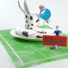 Tischläufer Fußballfeld, 30cm x 5m grün, 1 Stk