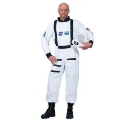 Unisex-Kostüm Astronaut, weiß, Größe XS