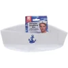 US-Matrosenmütze Doughboy, weiß / blau, mit Anker
