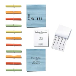 Verlosungs-Set 1 in bunt, Paket 1-100