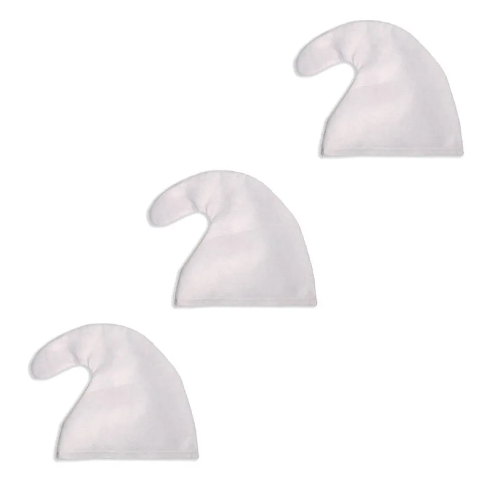 Weißer Zwergenhut, weiß, 12 Stück