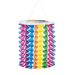 Zuglaternen Ø 16 cm bunte Motive, sortiert 12 Stück